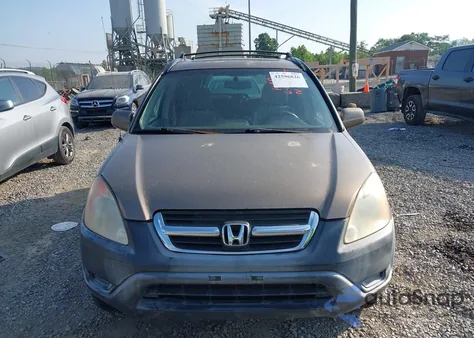 2002 Honda Cr-V Ex из США, поврежденный, VIN JHLRD78852C017041